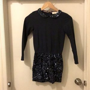 Boden Navy Blue Romper